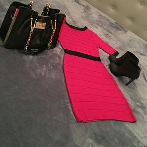 😀Forever 21 Fitted Sweater Sexy Mini dress